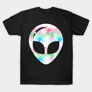 Watercolor Alien T-Shirt